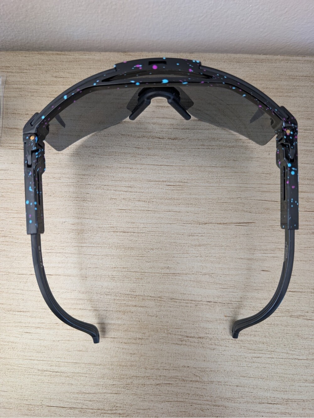 NEW Pit Viper The Night Fall Polarized Sunglasses Purple Revo - Picture 6 of 9